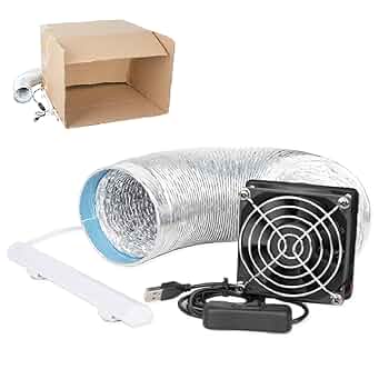 LED ダクトホース付き 風量220m3/h 小型静音塗装ブース 茶色 Amazon.co.jp: urlife 塗装ブース スプレーブース 2基ファン